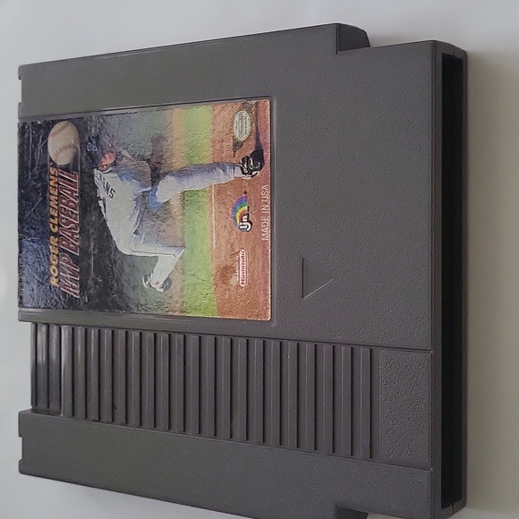 Roger Clemens MVP Baseball Nintendo Cartridge Vintage 1985 Video Game - Picture 4 of 12